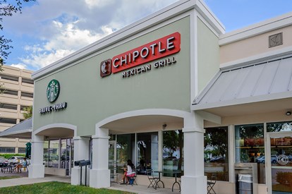 chipotle starbucks front